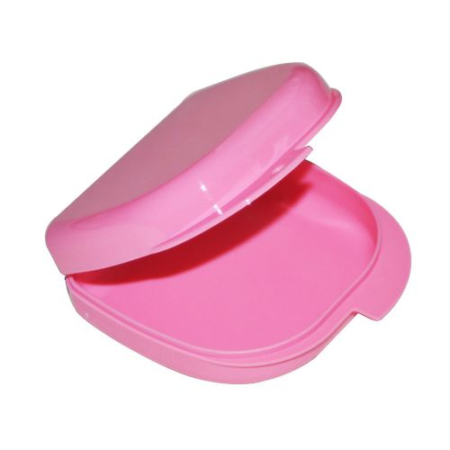 pink Color Dental Orthodontic Retainer Denture mouthguard Case Box