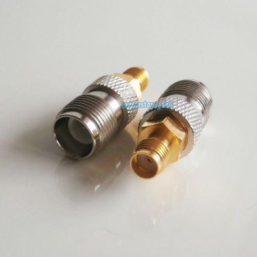 1Pcs RP-TNC female jack center to SMA female jack RF coaxial adapter connector