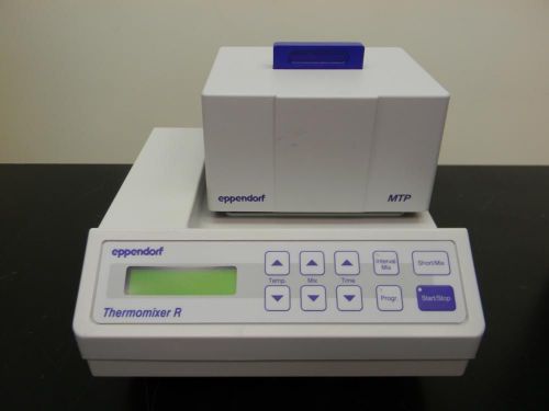 Eppendorf thermomixer r 5355 1.5ml mtp thermoblock heating cooling shaker mixer for sale