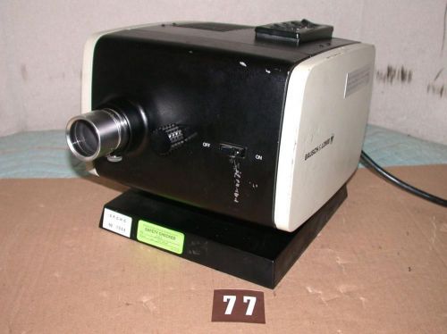 Vintage Bausch &amp; Lomb Acuity eye chart medical projector cat no. 71-37-01