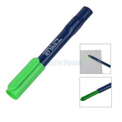 Jelly solid highlighter fluorescent pen marker pen green for paper glass metal for sale