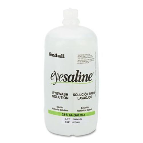 Fendall - fendall eye wash saline solution bottle refill, 32-oz - sold as 1 e... for sale