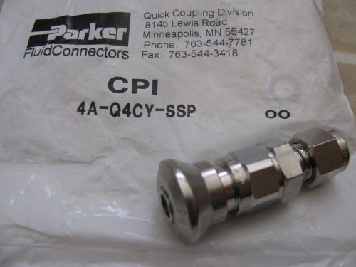Parker Stainless Quick Coupling CPI 4A-Q4CY-SSP NR