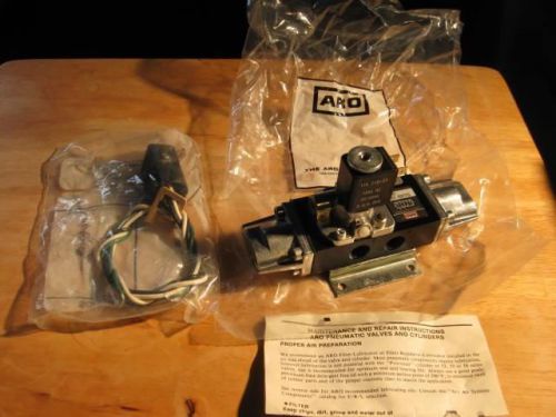 Ingersoll rand aro e212ss-120-a-188 electric solenoid valve new for sale