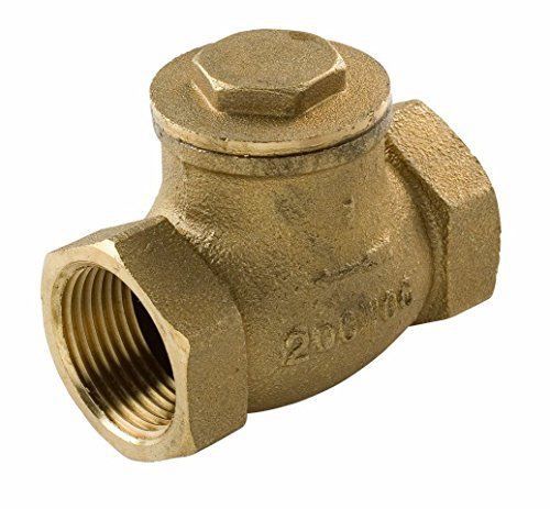 Everflow supplies 210t002-nl ips threaded brass swing check valve 2 inch - lead for sale