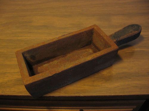 Cast Iron 100 Troy Ounce Loaf Ingot Mold for precious metal Casting gold silver