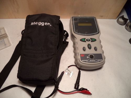 MEGGER TDR500 TDR TELECOM COPPER LINE FAULT FINDER LOCATOR TESTER