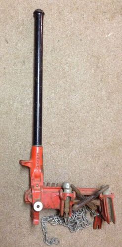 Ridgid c-1071 chain vise soil pipe assembly tool for sale