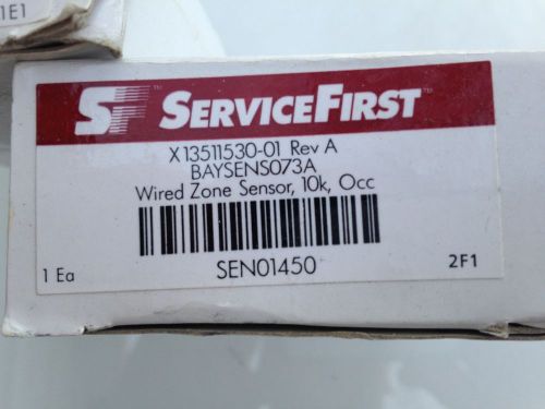 Service first, Trane wired zone sensors, lot of 3