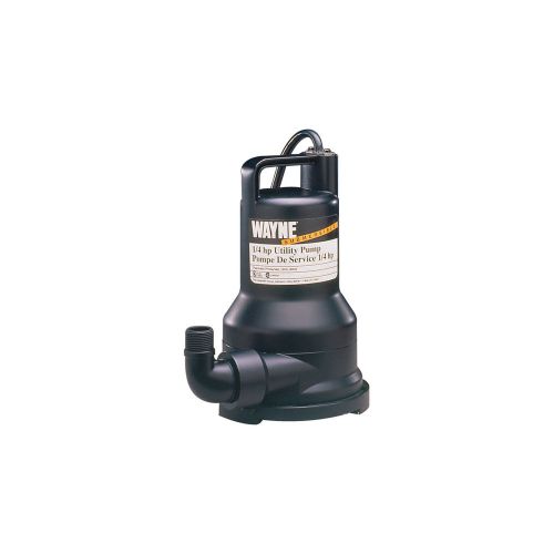 Wayne Submersible Utility Pump-1740 GPH 1/5 HP 1 1/4in #VIP15