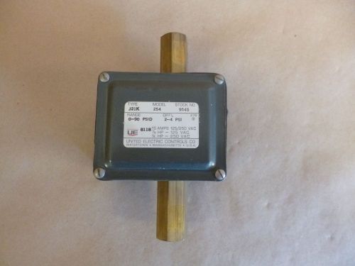 United electric j21k pressure differential switch j21k-254-9545 , 15a@125/250 for sale