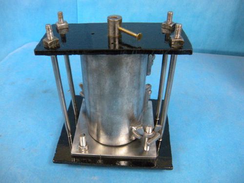 Soils Lab Steel Mold Apparatus 6&#034; x 3&#034; Diameter
