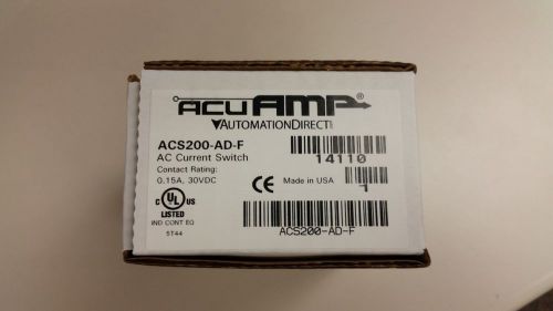 **BRAND NEW**, ACS200-AD-F, AC CURRENT SWITCH, FACTORY SEALED