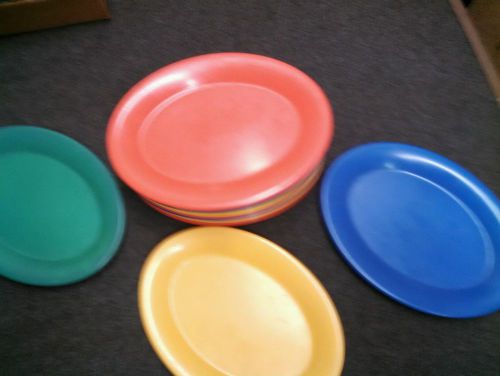 Carlisle Melamine Platter 9 1/2&#034; used Various Colors 1st buyer picks l color BId