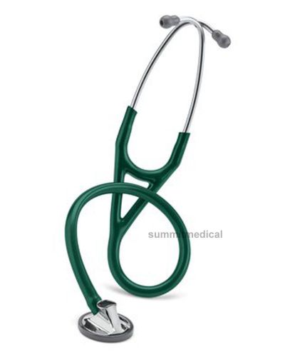 3m littmann master cardiology stethoscope hunter green brand new 2 yr warranty for sale