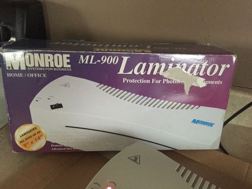 Monroe Laminator ML-900-used once