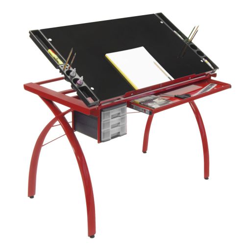 Studio designs futura tempered glass craft station for sale