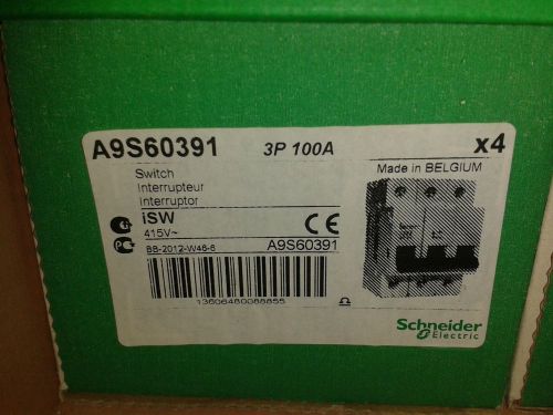 A9S60391 - SWITCH ACTI9 iSW 3P 100A