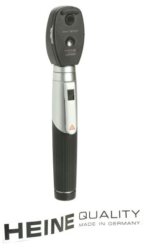 Brand new heine mini 3000 ophthalmoscope with batery handle germany d-001.71.120 for sale
