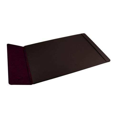 LUCRIN - Deluxe Desk pad 25.6x17.7 inches - Smooth Cow Leather - Burgundy