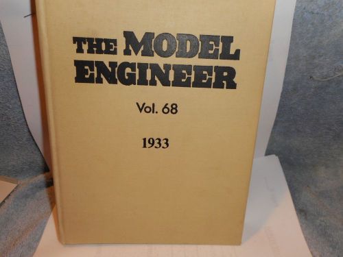 Machists modelers steamers 3/4 the model engineer whole year 1941 harddbound for sale