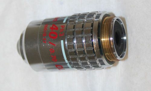 Nikon Plan Ph3 40/0.70 DL 160/0.17 microscope objective 140745