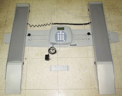 Health-O-Meter 2400KL 800 Lb Digital Wheelchair Scale - Tested - Works Well !!!