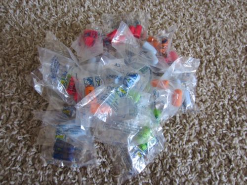 24 Pairs Soft Foam Ear Plugs Tapered