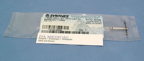 Synthes 1.8mm with depth mark 310.509, New, quick coupling