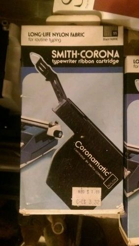NIB Smith-Corona Long-Life Nylon Typewriter Coronamatic Black Ribbon Cartridge
