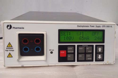 Pharmacia biotech eps 3500 xl programmable electrophoresis power supply unit psu for sale