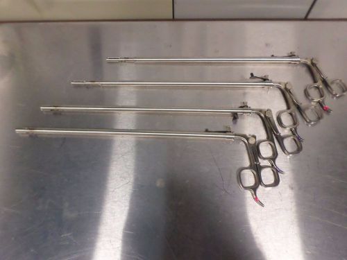 Snowden Pencer 88-9552 Laparoscopic Claw Extractors &amp; 88-9532 Spoon Cup Graspers
