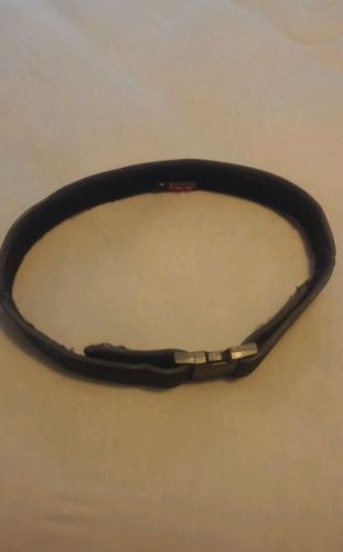 Bianchi 2&#034; black nylon duty belt size M