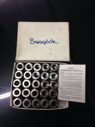 Swagelok SS-810-1-8 1/2&#034; Tube To 1/2&#034; MNPT STRAIGHT CONNECTOR (BOX OF 25)