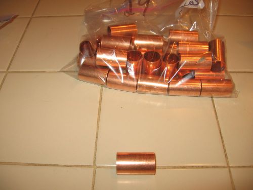 3/4 copper coupling plumbing fitting