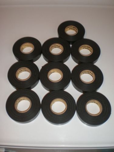 10 lot plymouth yongle vinyl pvc auto wire harness adhesive tape .75&#034; x 176&#039; for sale