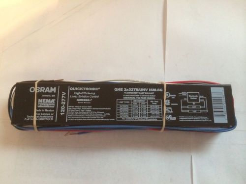 Osram qhe2x32t8/unv isn-sc-b 120-277v 49248-a ballast new in box for sale