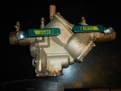 NEW WATTS SERIES 909 REDUCED PRESSURE ZONE 1.5&#034; BACKFLOW PREVENTER FREE SHIPPING