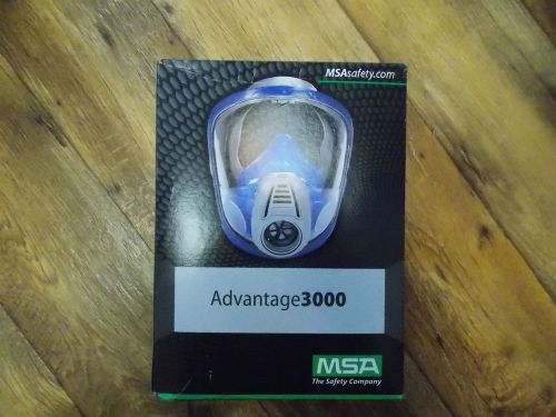 MSA Advantage 3100 Full-Facepiece Respirator NEW