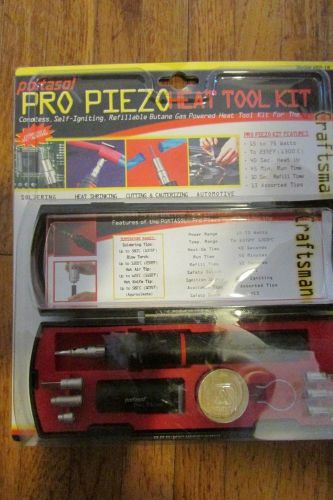 Portasol pro piezo heat tool kit pp-1k cordless self-igniting butane gas new for sale