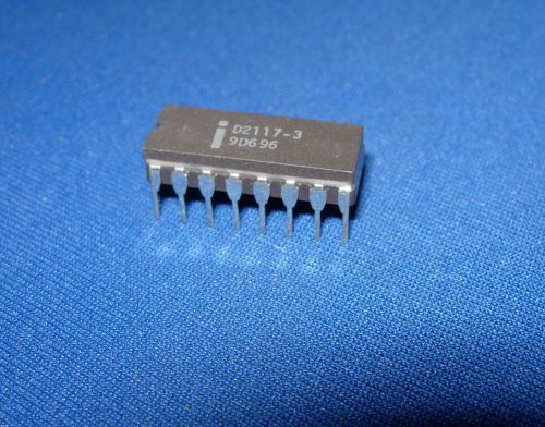 RAM D2117-3 16Kx1 16K 2117J 16-PIN CERDIP RARE INTEL
