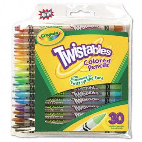 Crayola 30 Count Twistable Colored Pencils