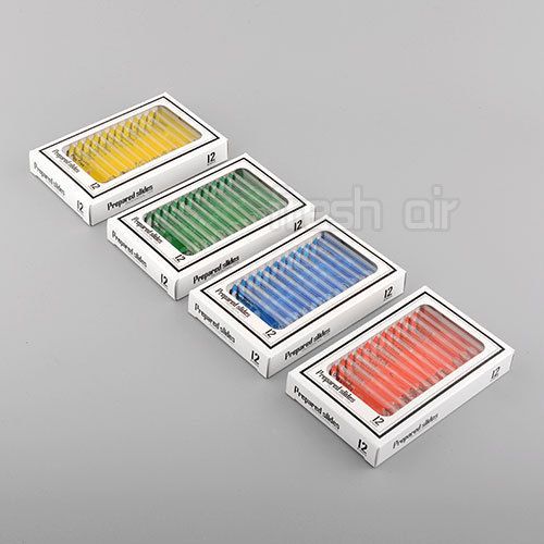 48pcs Various Animals Insects Plastic Prepared Microscope Slides for Student