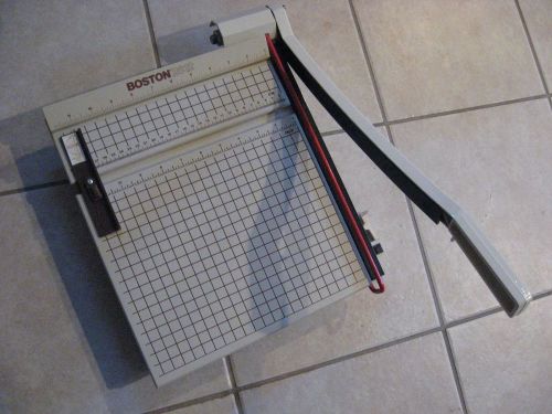 Boston 2612 Paper Cutter Slicer Trimmer Scrapbooking Crafts Great Condition