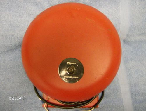 Vintage simplex alarm bell for sale