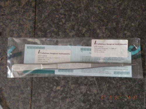 NEW LIFECARE SURGICAL C-1200.20 TISSUE FCPS,.1X2 TEETH,8&#034;&#034;