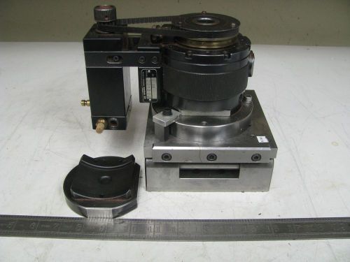 System 3r 3R-1.65 Pneumatic Rotating Spindle w/ Mitutoyo Sine Plate FG31