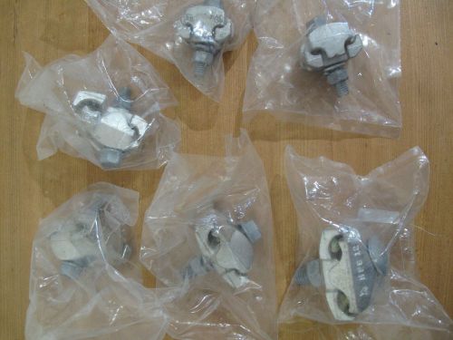 NEW LOT of 6 WIRE/CABLE TAP ALUMINUM CONNECTOR