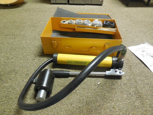 Central Hydraulics - 10 Ton Hydraulic Punch Driver Kit - Model #96718 -Good Cond