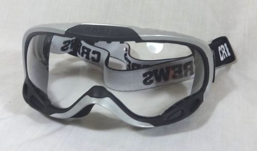 PGX1 Goggles Crews Glasses MCR Safety Brand Clear Lens Anti-Fog 76686017115